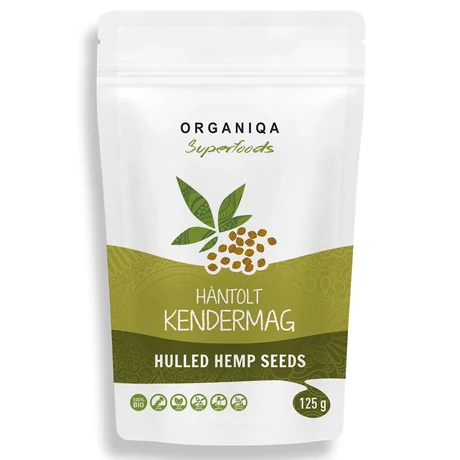 Organiqa Superfoods Bio Hántolt kendermag 125g