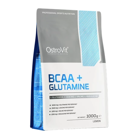 OstroVit BCAA + Glutamine 1000 g citrom