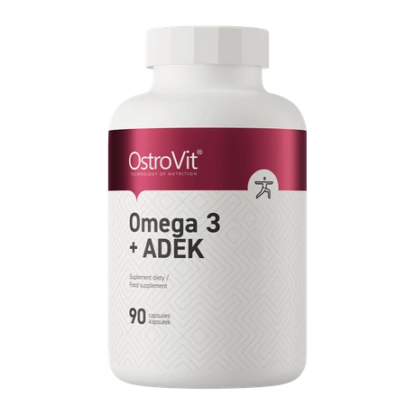 OstroVit Omega 3 + ADEK 90 kapsz