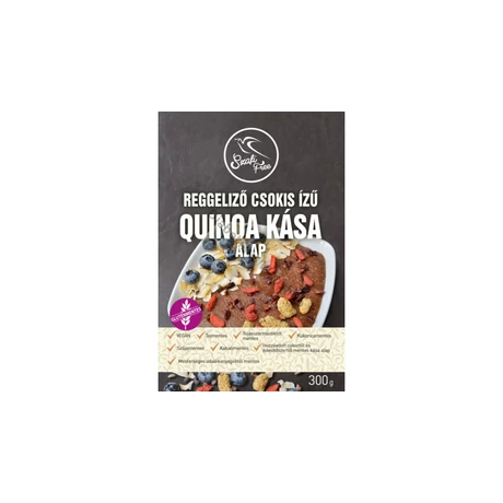 Szafi FREE Reggeliző Karobos Ízű Quinoa Kása Alap 300g (Sz)