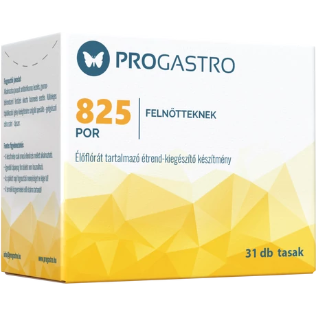 ProGastro 825 - Élőflórát tartalmazó étrend-kiegészítő készítmény 31 tasak