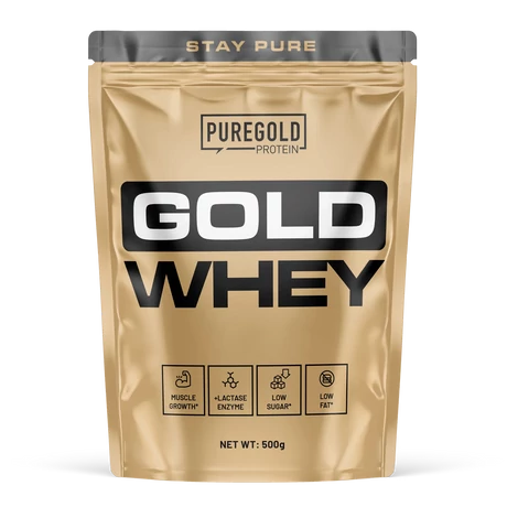 Pure Gold Whey fehérjepor Chocolate Hazelnut 0.5kg