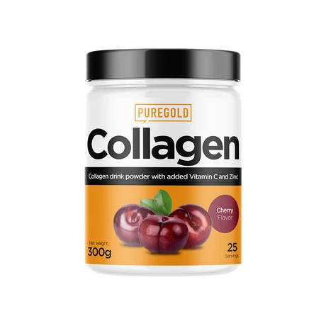 Pure Gold Protein Collagen 300g cherry