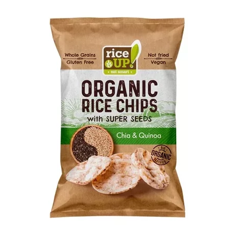 Rice up  Chips Chia magos&quinoás 25 g