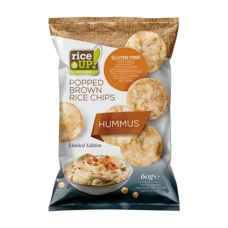 Rice Up Chips humusz ízű 60 g