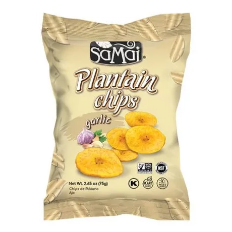 Samai főzőbanán chips fokhagymás 75g
