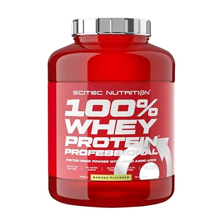Scitec 100% Whey Protein Professional 2350g banán
