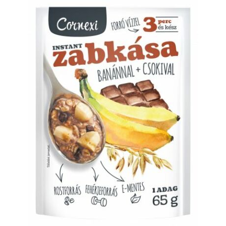 Cornexi Banános-Csokis Zabkása 65g