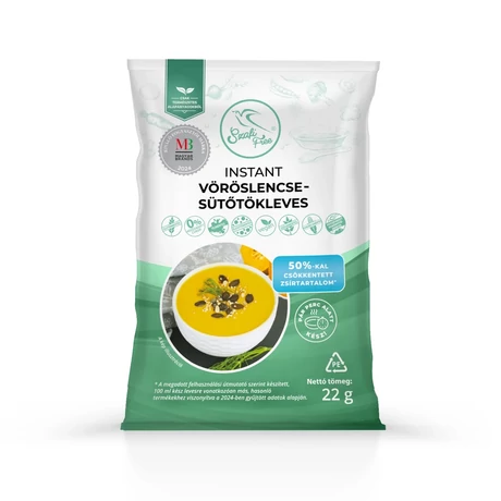 (Sz) Szafi Free Instant vöröslencse-sütőtökleves (gluténmentes) 22g