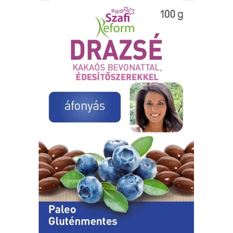 Szafi Reform Áfonyás Drazsé 100g