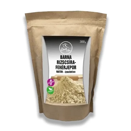 Szafi FREE Barna Rizscsíra-Fehérjepor Natúr 300g