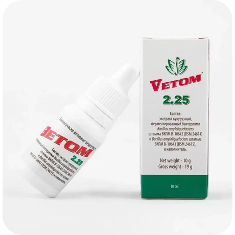 Vetom 2.25 probiotikum étrend-kiegészítő cseppek 10 ml