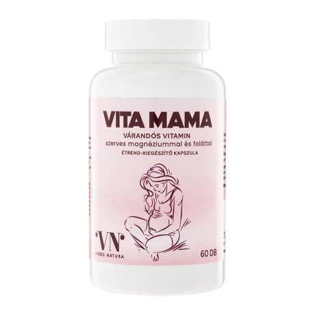 Virág Natura Vita Mama Várandós vitamin 60 kapsz