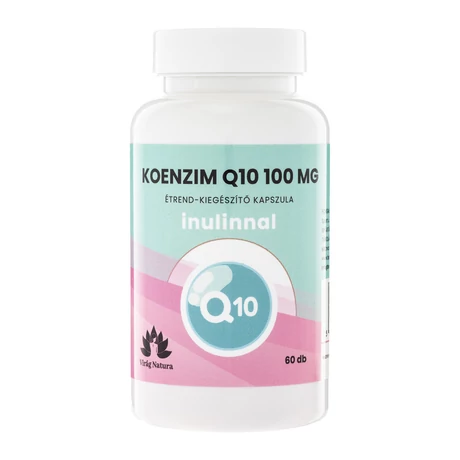 Virág Natura koenzim Q10 100 mg Inulinnal 60 db