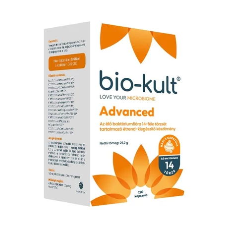 Bio-Kult Advanced 120x kapsz. étrend-kiegészítő