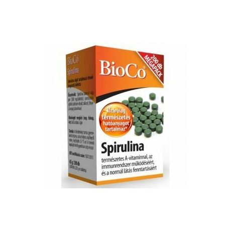 BioCo Spirulina MEGAPACK tabletta 200x 