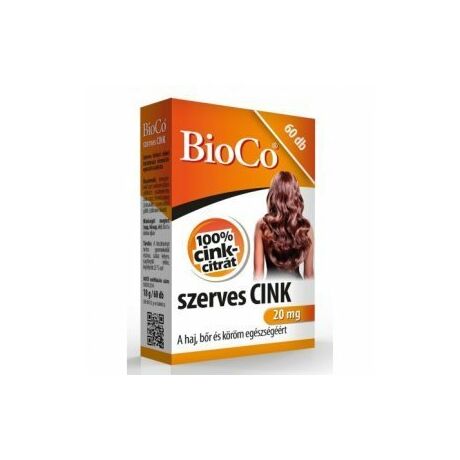 BioCo szerves CINK tabletta 60x