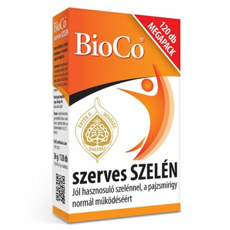 BioCo szerves SZELÉN tabletta 120x