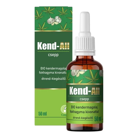 Kend-All csepp Bio kendermagolaj fokhagyma kivonattal 50 ml