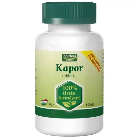 Kapor (100%) tabletta (150 db)