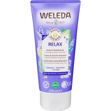 Weleda Relaxáló aroma krémtusfürdő 200ml