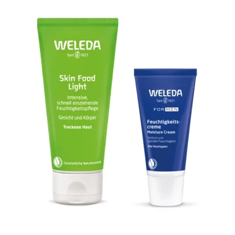 Weleda Skin Food Light 75ml + Hidratáló arckrém férfiaknak