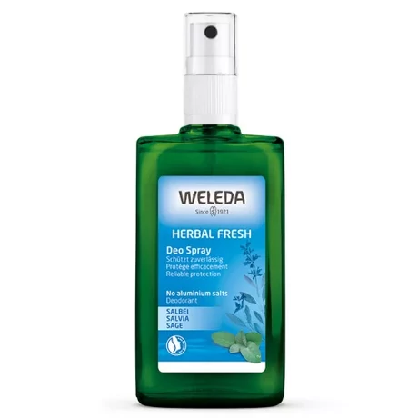 Weleda Zsályás frissítő pumpás dezodor 100ml