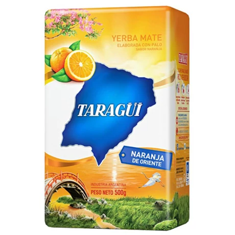 Mate tea Taragüi Keleti narancs, 500g