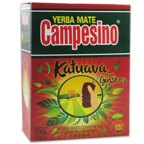 Mate tea Campesino Katuava + Ginseng 500g