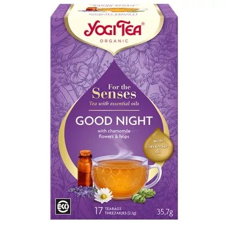 Yogi Tea® Bio tea az érzékeknek - Jó éjszakát