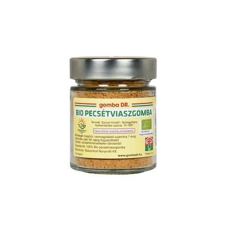 gomba DR. Bio Pecsétviaszgomba őrlemény (Ganoderma lucidum) 20 g