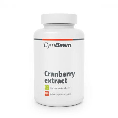 GymBeam Vörösáfonya kivonat 120 kapsz.