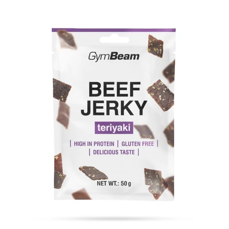 GymBeam Beef Jerky 50g teriyaki