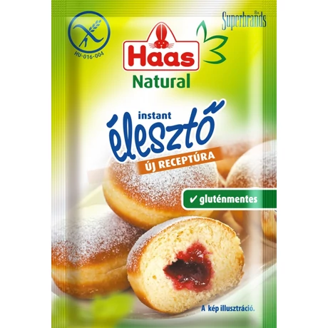 Haas natural instant élesztő 7g