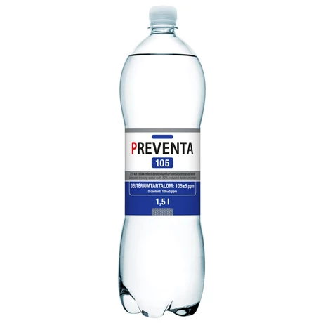 Preventa 105 csökkentett deutériumtartalmú szénsavmentes ivóvíz 1500 ml