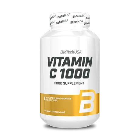 BioTechUSA Vitamin C 1000 - 250 tabletta