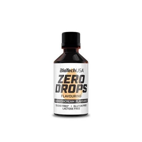 BioTechUSA Zero Drops 50ml cookies&cream