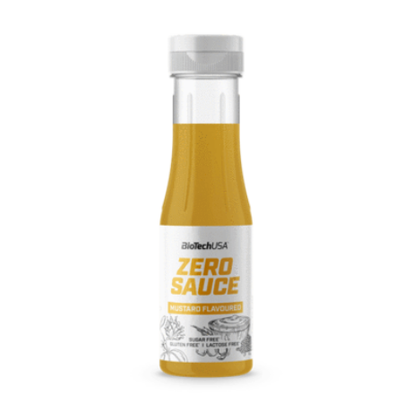 BioTechUSA Zero Sauce 350ml mustár