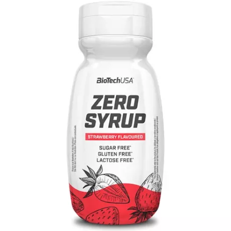 BioTechUSA Zero Syrup 320ml Eper