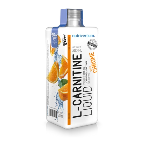 Nutriversum Flow L-Carnitine 500ml orange