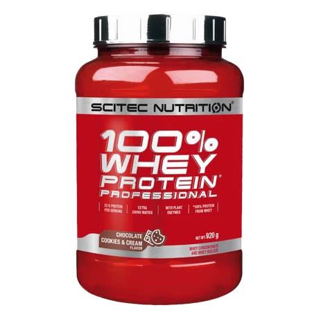 Scitec 100% Protein Whey Professional 920g csokoládé