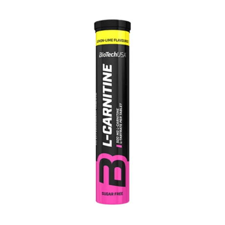 BioTechUSA L-Carnitine pezsgőtabletta 500mg 20tbl. citrom lime