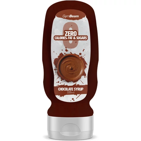 GymBeam Kalóriamentes szirup 320 ml chocolate