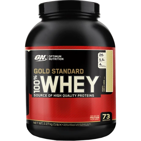 OptimumNutrition, Gold Standard 100% Whey 2273g Double Rich Chocolate (dupla csoki)