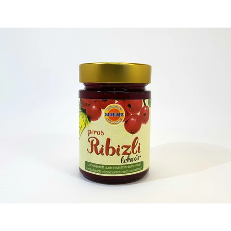 Dia-Wellness Pirosribizli lekvár 380g