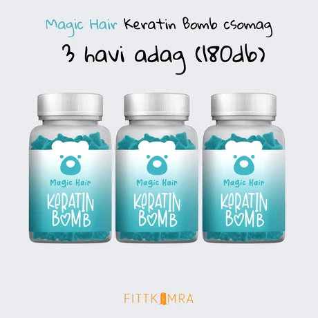 Magic Hair Keratin Bomb 3 havi adag (3*60db)