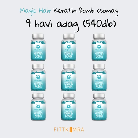 Magic Hair Keratin Bomb 9 havi adag (9*60db)