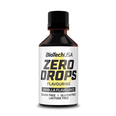 BioTechUSA Zero Drops 50ml vanília