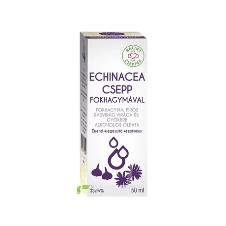 Bálint Cseppek Echinacea csepp fokhagymával 50ml