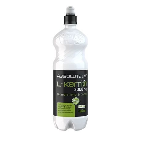 Absolute-Live L-Karnitin Citrom-Limeos Kókuszos Ital 3000 mg